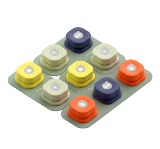 Smart Recordable Pet Talking Button – One-Click Voice Training Toy for Cats & Dogs (4 Colors)