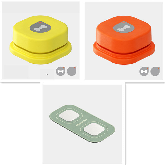 Smart Recordable Pet Talking Button – One-Click Voice Training Toy for Cats & Dogs (4 Colors)