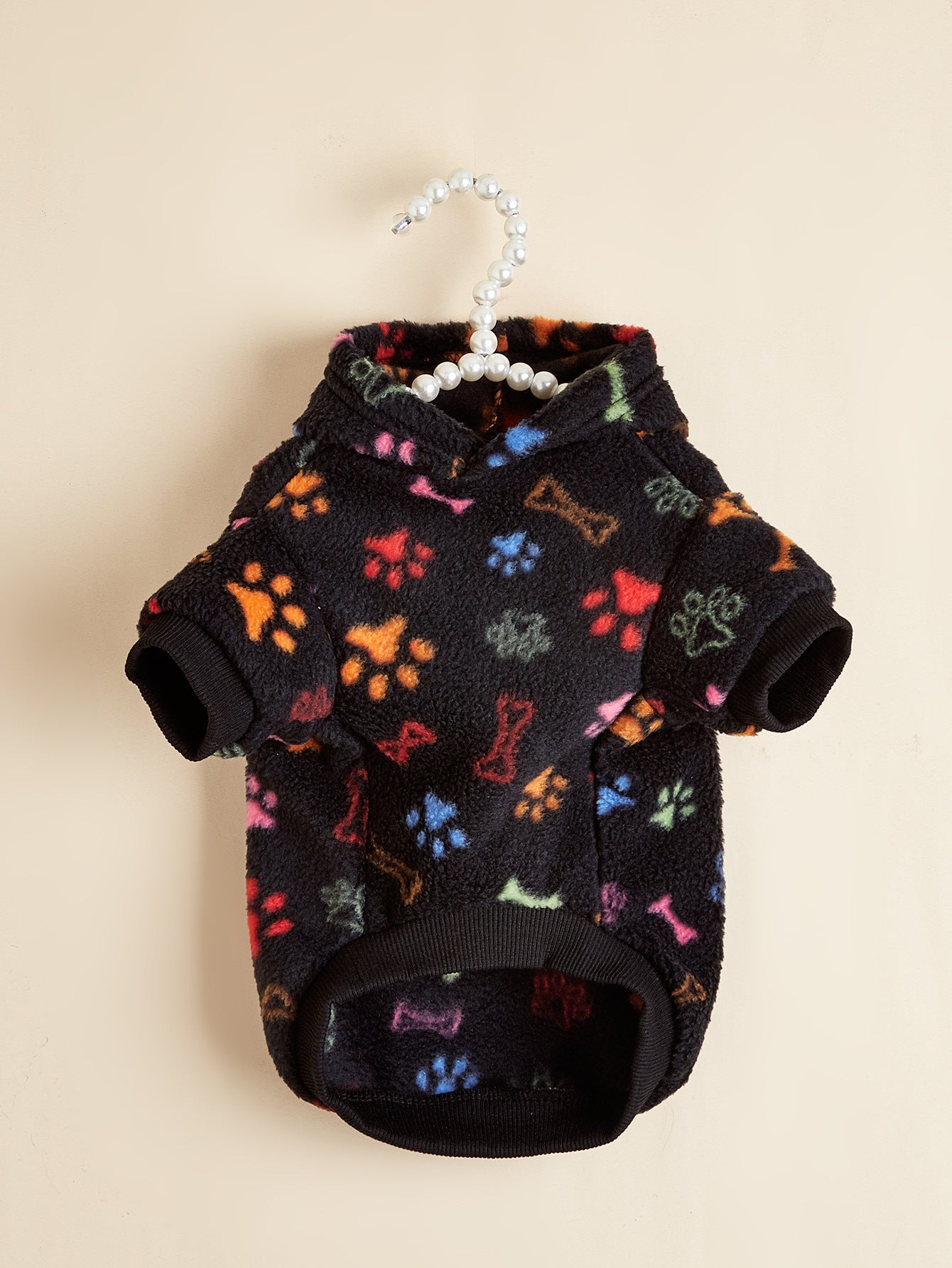 Plaid Warm Dog Hoodie | Anti-Lint Soft Winter Puppy Jacket for Small & Medium Dogs – Cozy Pet Sweater